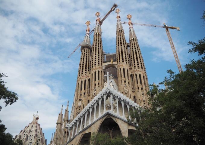4 places to eat in Barcelona - Sagrada Familia