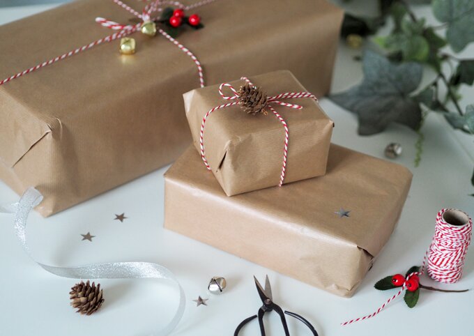Ways to be more Sustainable this Christmas - Wrapping 