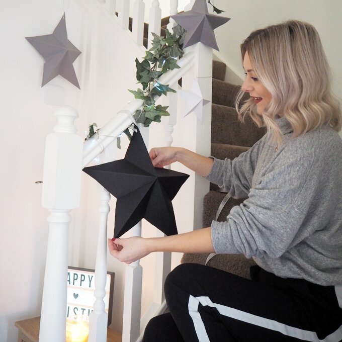 DIY Paper Star Decoration | #MadeUpFestive