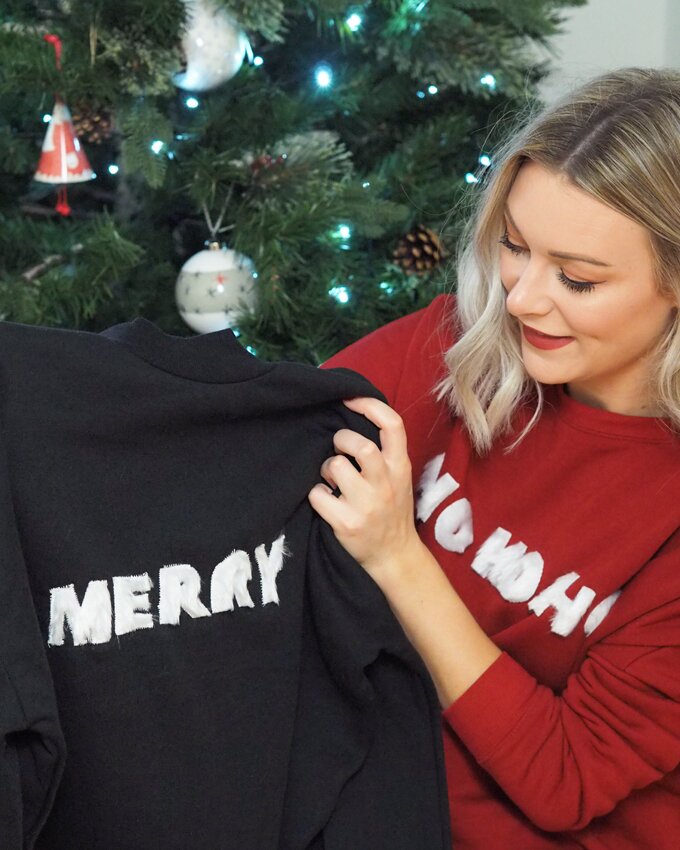 DIY Christmas Jumper | www.MadeUpStyle.com 